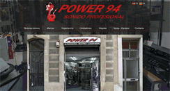 Desktop Screenshot of power-94.com